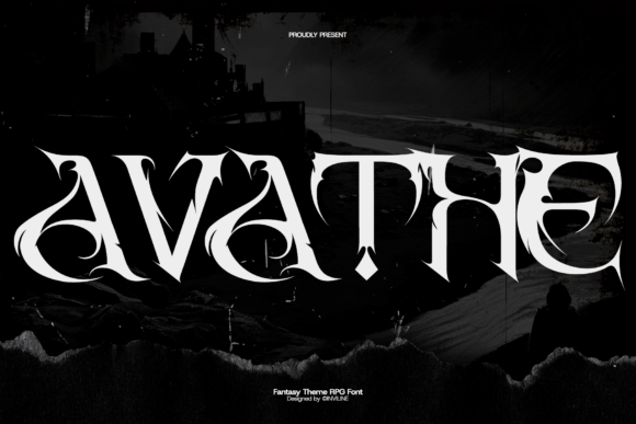 Avathe: The Gothic Font for Epic Fantasy and Dark Branding