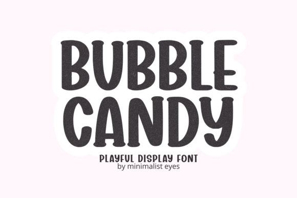 Bubble Candy: The Bold and Playful Font Redefining Modern Design