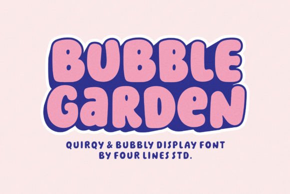 Bubble Garden Font: Where Whimsy Meets Readability