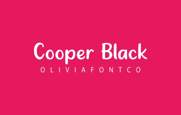 Cooper Black: The Timeless Font with a Modern Romantic Edge
