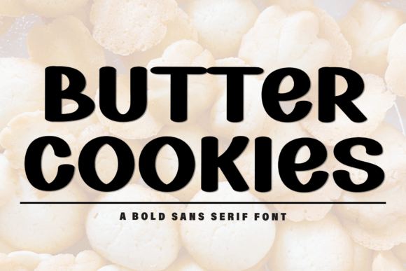 Designing with Butter Cookies: A Festive Typeface Guide