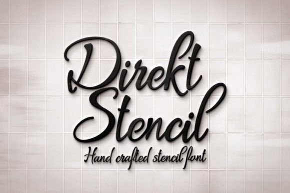 Direkt Stencil: Adding Handwritten Charm to Your Designs