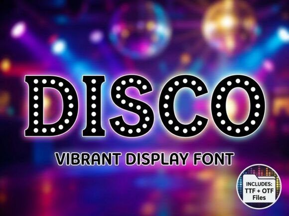 Disco: Electrify Your Design with Retro Marquee Energy