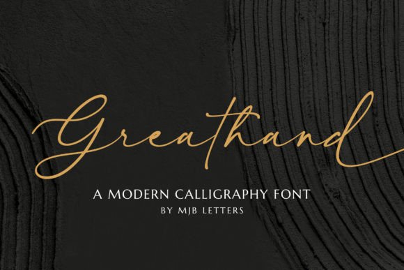 Greathand: The Modern Calligraphy Font for Every Project