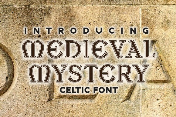 Medieval Mystery: A Bold Blackletter for Modern Design