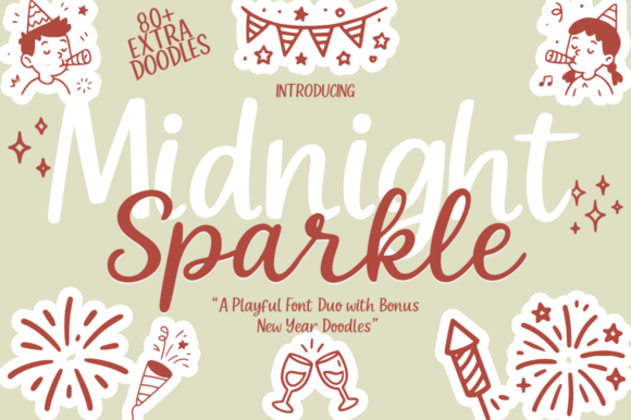 Midnight Sparkle Duo: Designing Unforgettable New Year's Projects