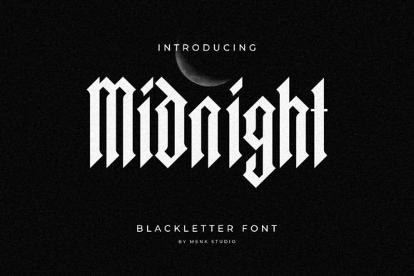 The Digital Renaissance: How Midnight Blackletter is Redefining Gothic Typography for Modern Creators