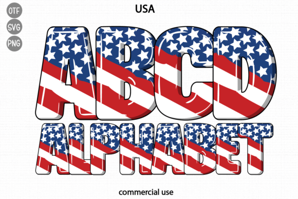 Usa: A Decorative Font Duo Capturing Modern American Design